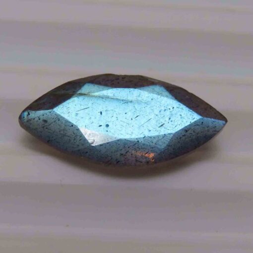 5x10mm Natural Labradorite Faceted Marquise Cut Gemstone