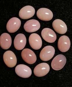 5x7mm Natural Pink Opal Smooth Oval Cabochon