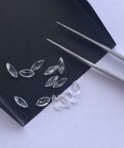 3x6mm Natural Crystal Quartz Marquise Cut