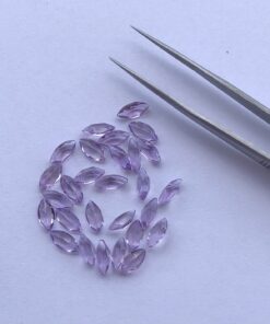 3x6mm Natural Amethyst Marquise Cut