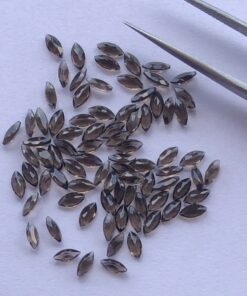 3x6mm Natural Smoky Quartz Marquise Cut