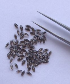 2x4mm Natural Smoky Quartz Marquise Cut