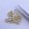 9x7mm Natural Golden Rutile Oval Cabochon
