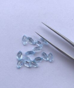 2.5x5mm Natural Sky Blue Topaz Marquise Cut