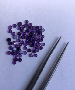 Natural African Amethyst Smooth Round Cabochon