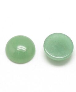 Natural Green Aventurine Smooth Round Cabochon