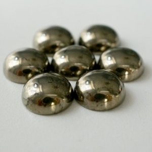 pyrite cabochon