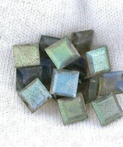 Natural Labradorite Square Gemstone