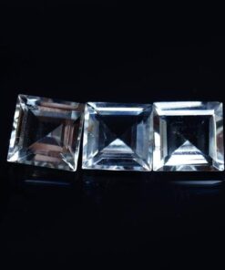 Natural Crystal Quartz Square Gemstone