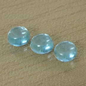 blue apatite cabochon