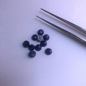lapis lazuli rose cut