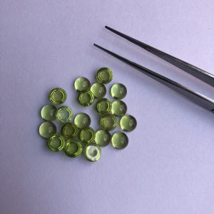 peridot cabochon