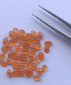 Natural Carnelian Oval Cabochon