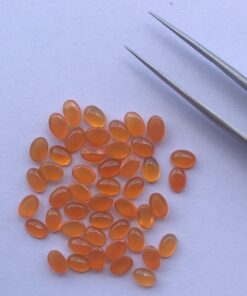 Natural Carnelian Oval Cabochon