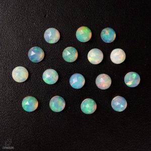 ethiopian opal rose cut