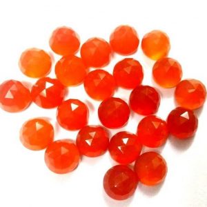 carnelian rose cut