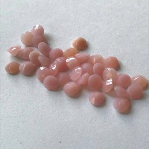 pink opal gemstone