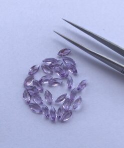 Natural Amethyst Marquise Cut Gemstone