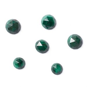 malachite rose cut