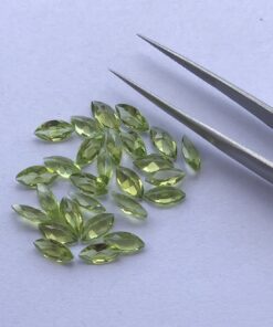 Natural Peridot Marquise Gemstone