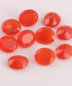 2x3mm Natural Carnelian Oval Cut Gemstone