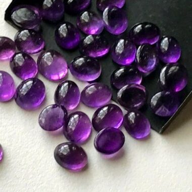2x3mm Natural African Amethyst Oval Cabochon