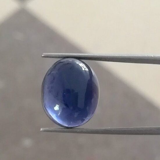 2x3mm Natural Iolite Oval Smooth Cabochon