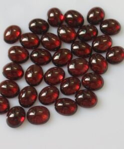 2x3mm Natural Red Garnet Oval Smooth Cabochon
