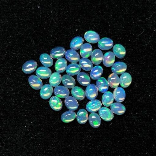 2x3mm Natural Ethiopian Opal Oval Smooth Cabochon