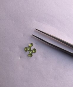 2x3mm Natural Peridot Pear Cut Gemstone