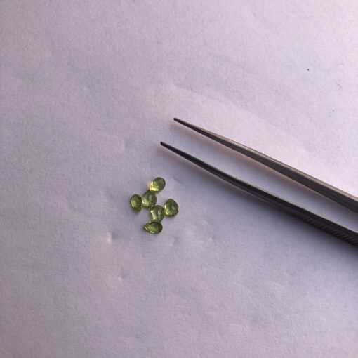 3x2mm Natural Peridot Pear Cut Gemstone