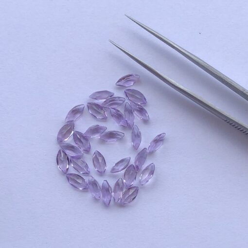 Natural Amethyst Marquise Gemstone