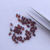 3x2mm Natural Red Garnet Pear Cut Gemstone