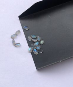 2x3mm Natural Labradorite Oval Cut Gemstone