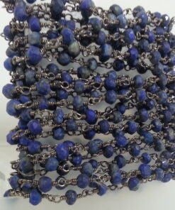 Lapis Lazuli Beads Rosary Chain