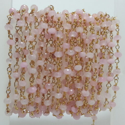 Shop Pink Rose Quartz Beads Rosary Chain