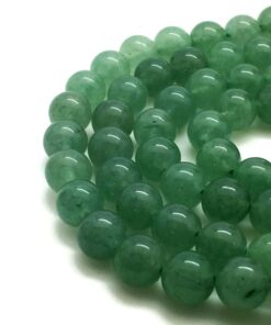 Shop 10mm Natural Green Aventurine Smooth Round Beads