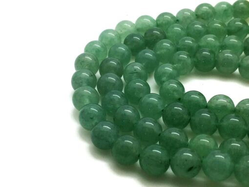Shop 10mm Natural Green Aventurine Smooth Round Beads