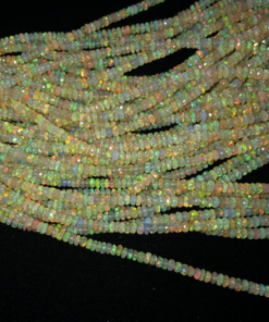 yellow ethiopian opal beads