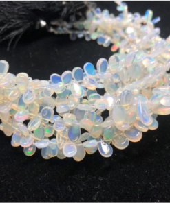 Shop Natural Ethiopian Opal Smooth Pear Beads