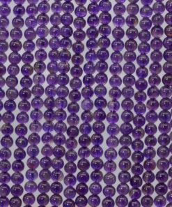 Shop 4mm Natural Amethyst Smooth Round Beads