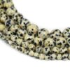 6mm dalmatian jasper beads