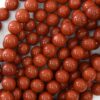 Shop 8mm Natural Red Jasper Smooth Round Beads