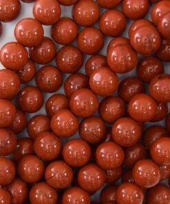 Shop 8mm Natural Red Jasper Smooth Round Beads