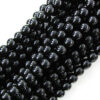 Shop 8mm Natural Black Onyx Smooth Round Beads