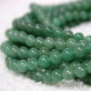 Shop 8mm Natural Green Aventurine Smooth Round Beads