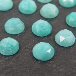 amazonite rose cut