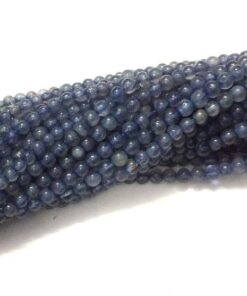 Shop Natural Iolite Smooth Round Beads Strand