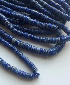 Shop Lapis Lazuli Smooth Heishi Tyre Beads Strand