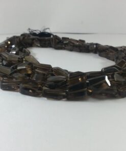 Shop Smoky Quartz Faceted Tumble Nuggets Beads